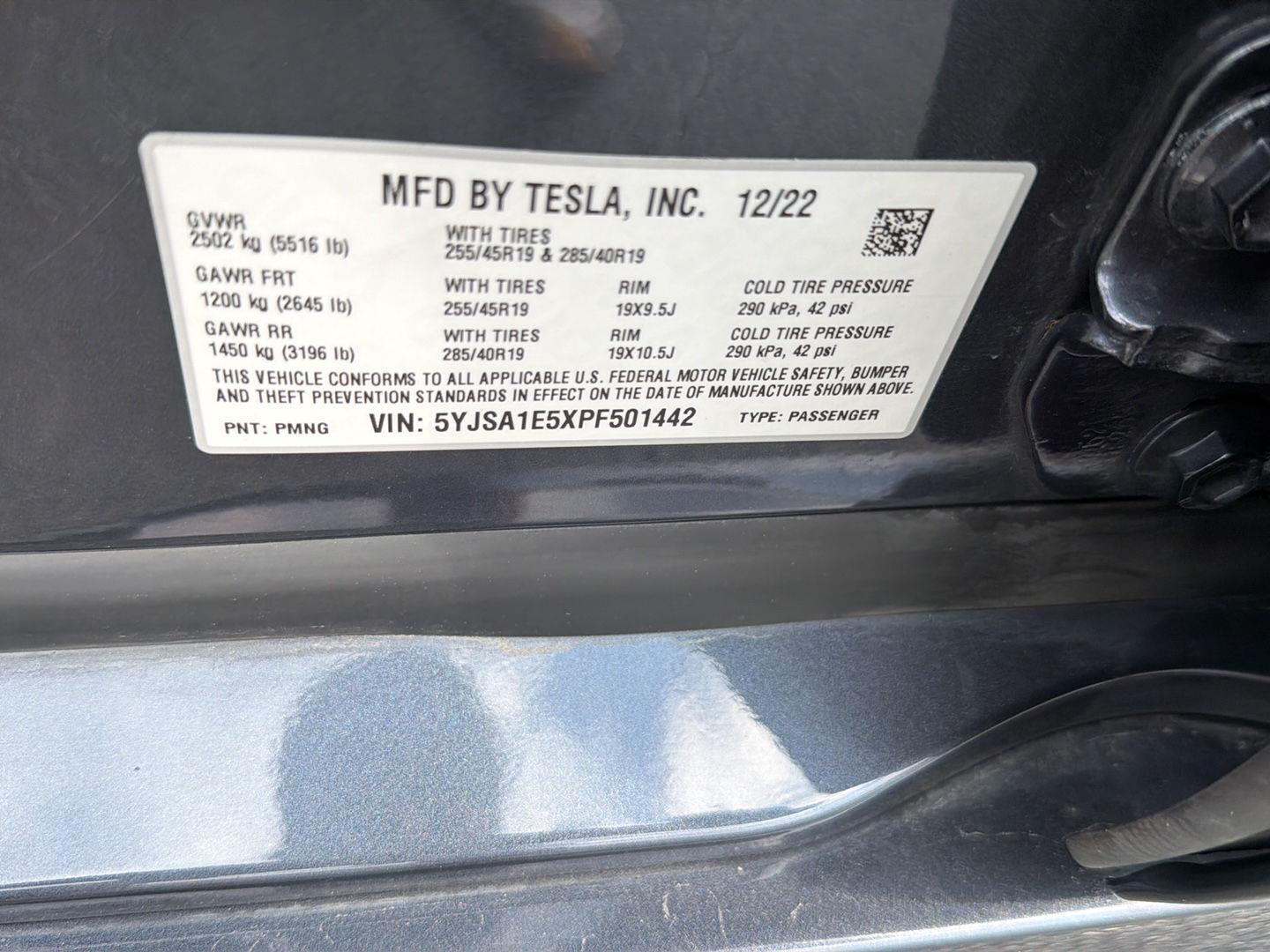 Used 2023 Tesla Model S Hatchback