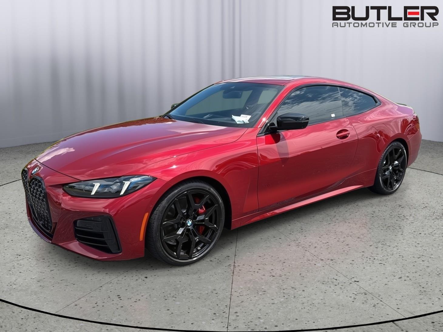 Vegas Red Metallic 2025 BMW 4 Series Coupe Rear-Wheel Drive Automatic