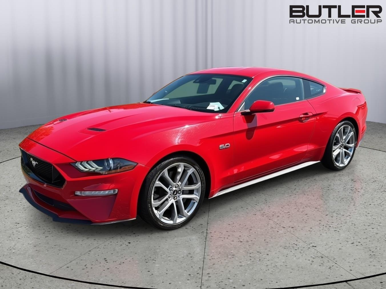 Race Red 2019 Ford Mustang Coupe Rear-Wheel Drive Automatic
