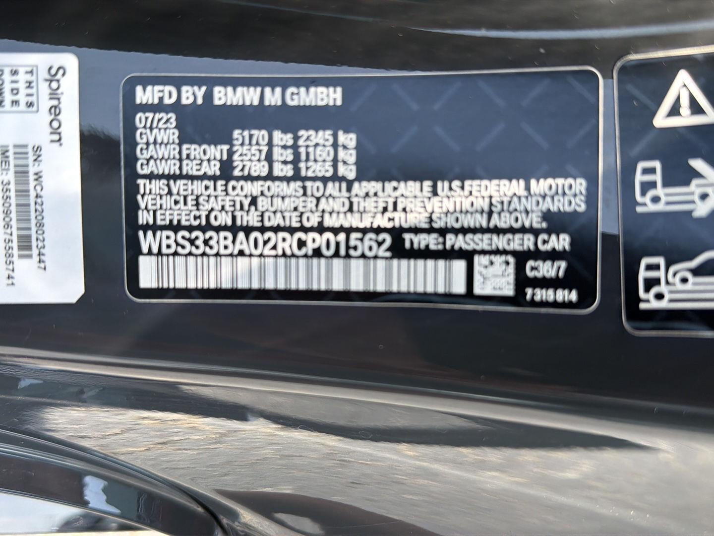 Used 2024 BMW M4 Convertible