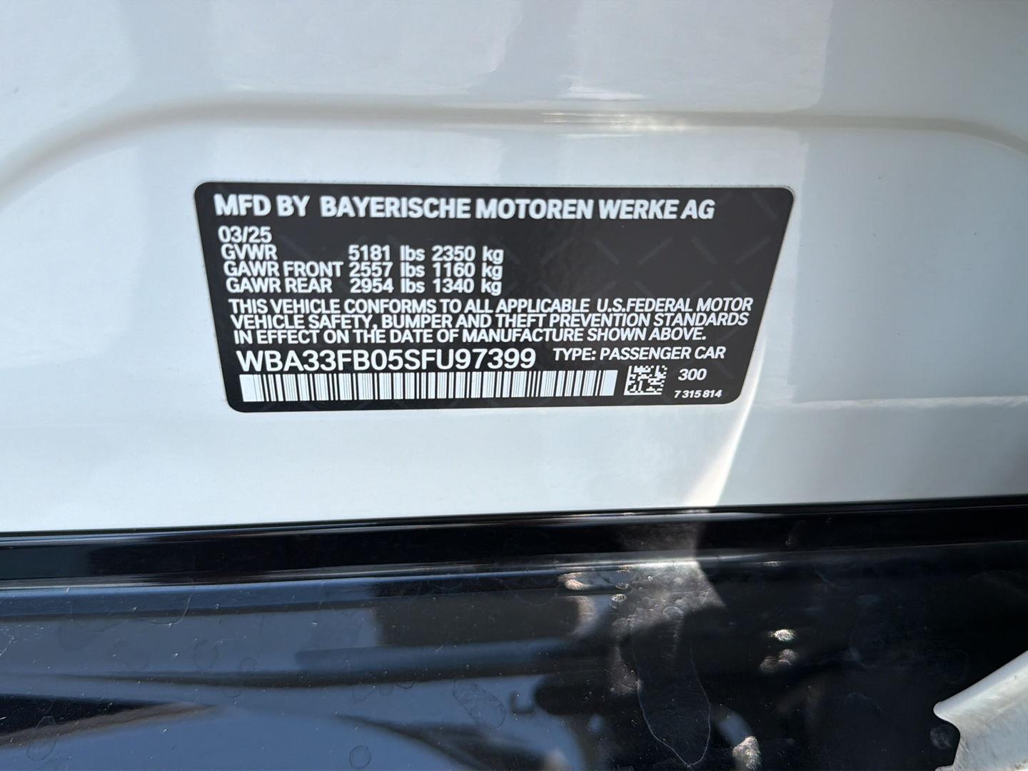 Used 2025 BMW 4 Series Hatchback