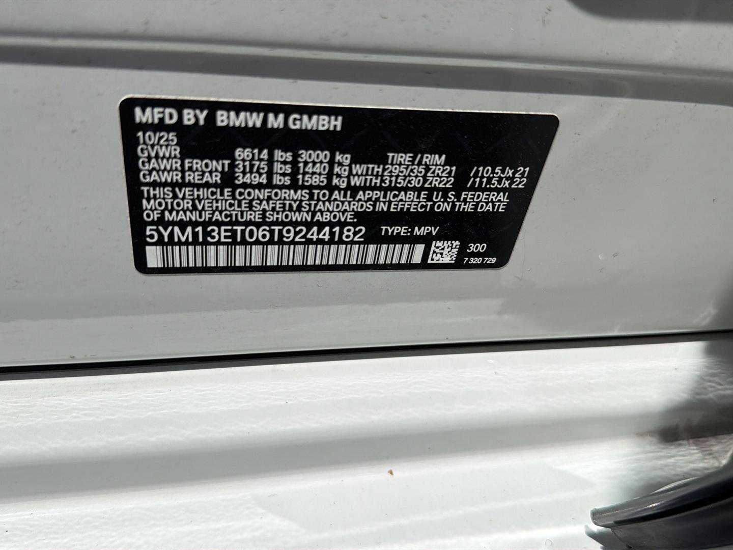 Used 2026 BMW X5 M Sedan