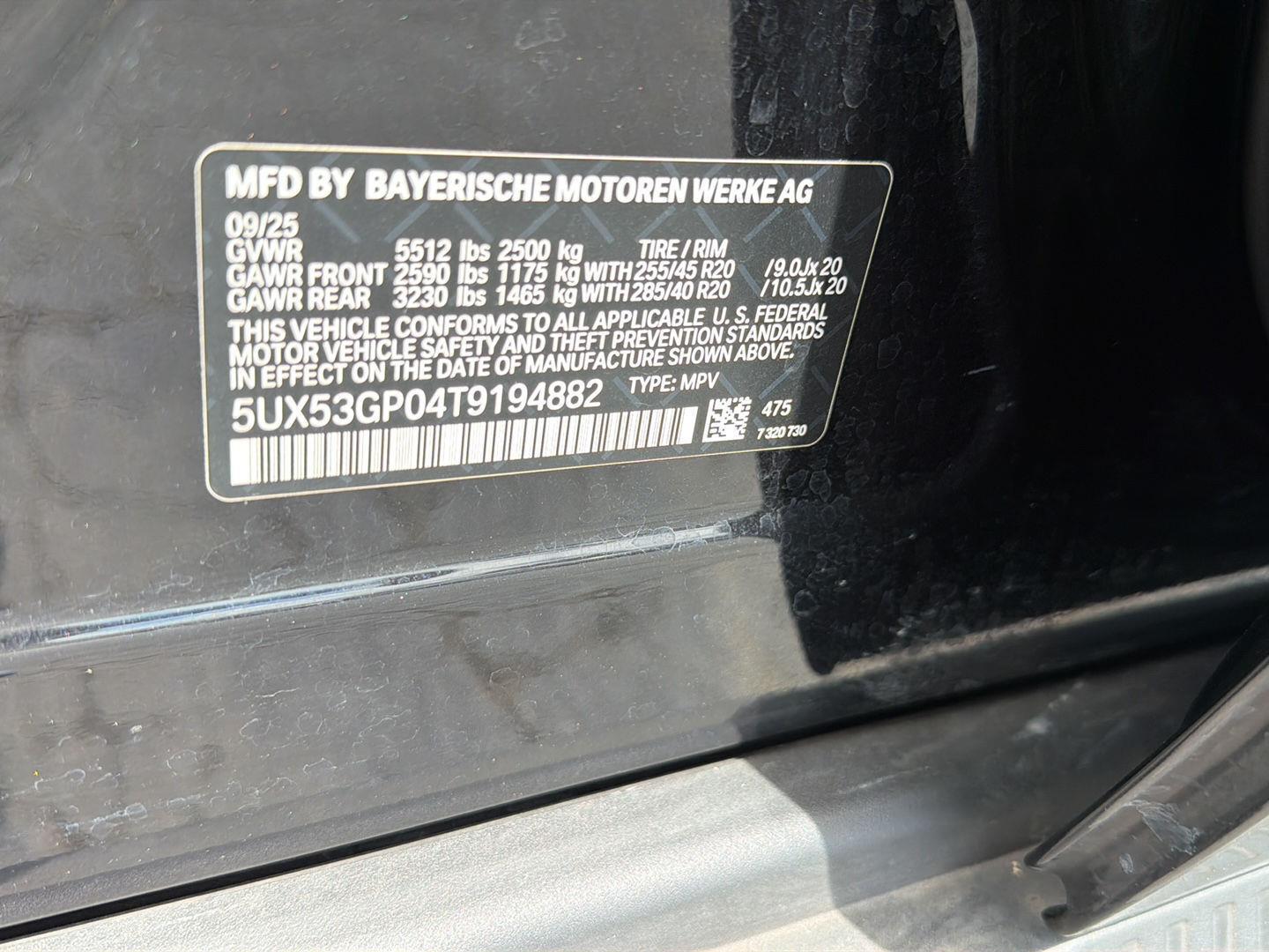 Used 2026 BMW X3 Sedan
