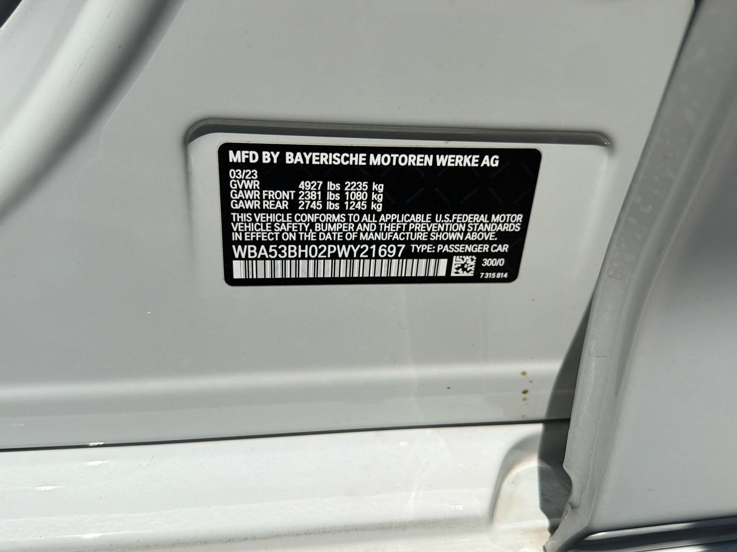 Used 2023 BMW 5 Series Sedan