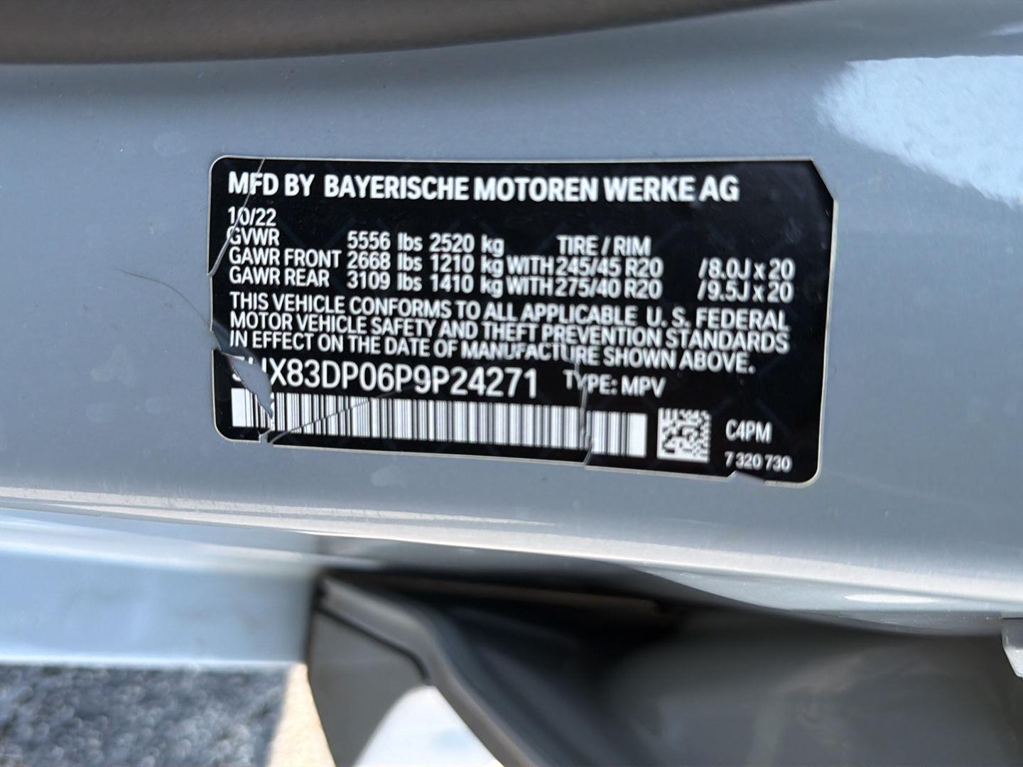 Used 2023 BMW X3 Sedan