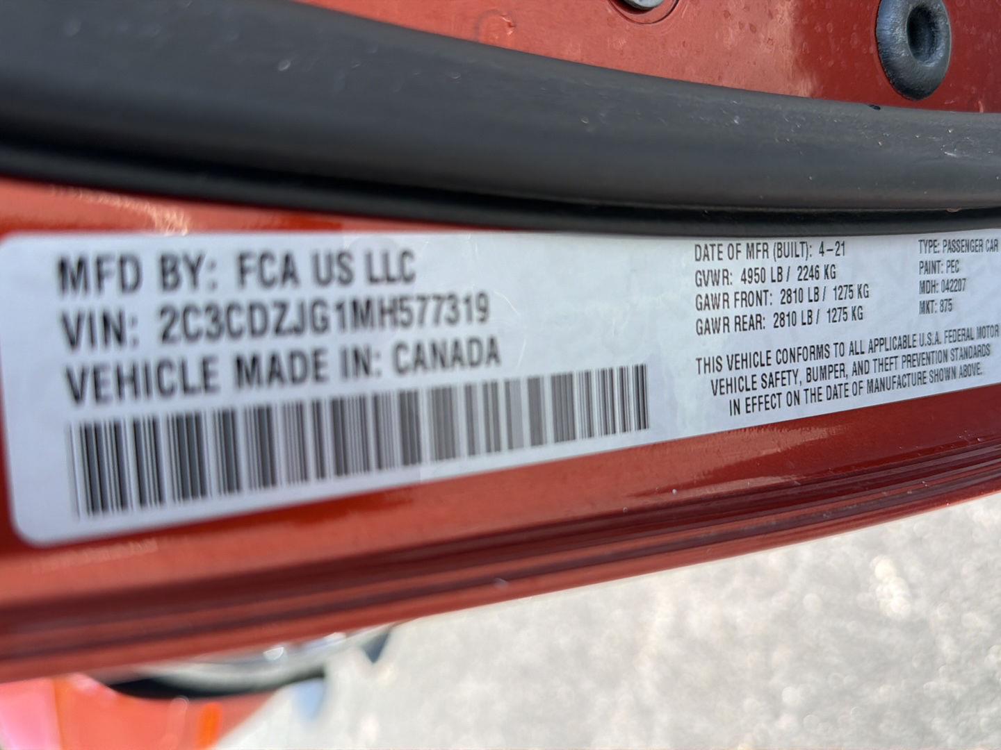 Used 2021 Dodge Challenger Coupe