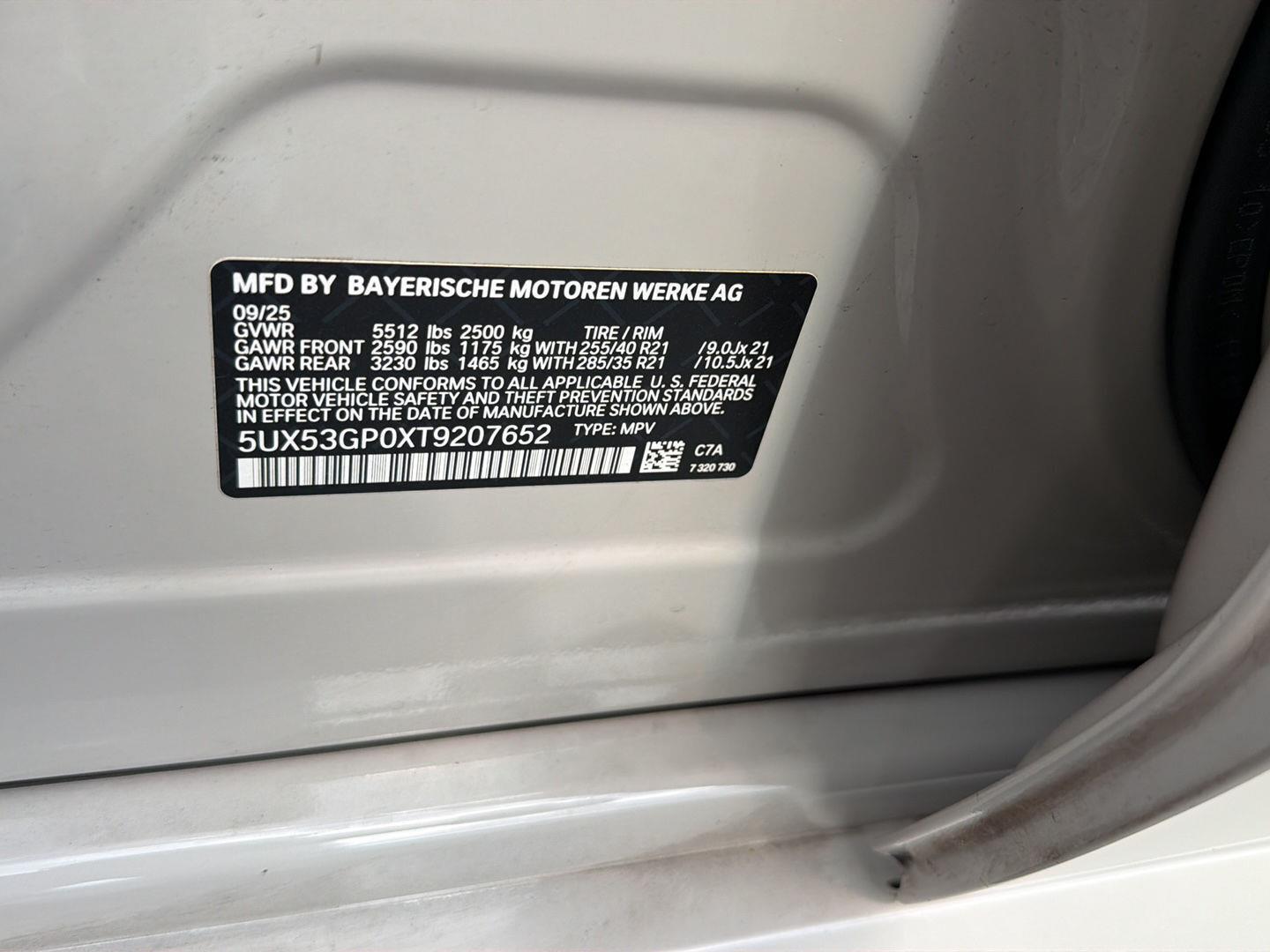 Used 2026 BMW X3 Sedan