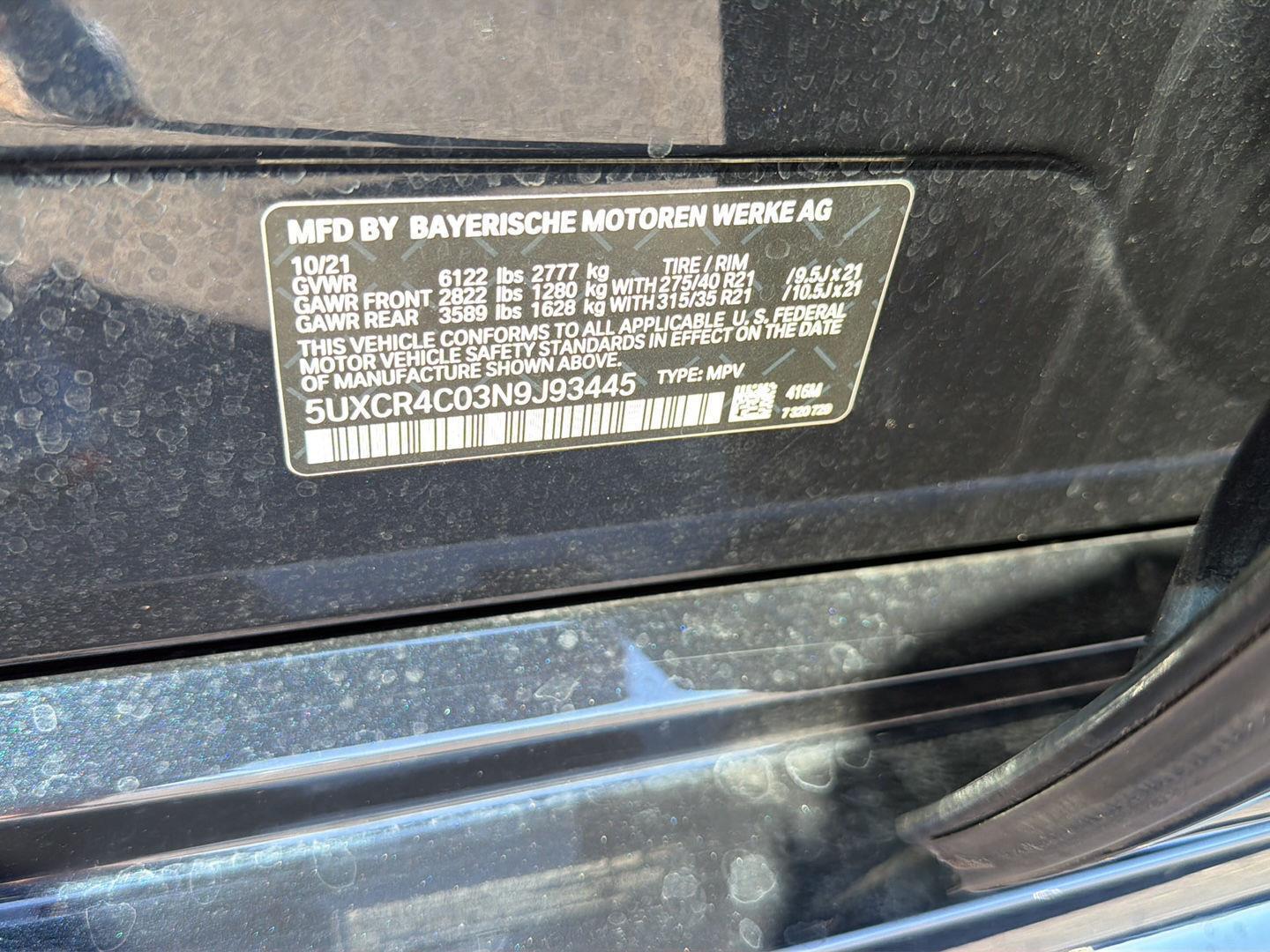 Used 2022 BMW X5 Sedan