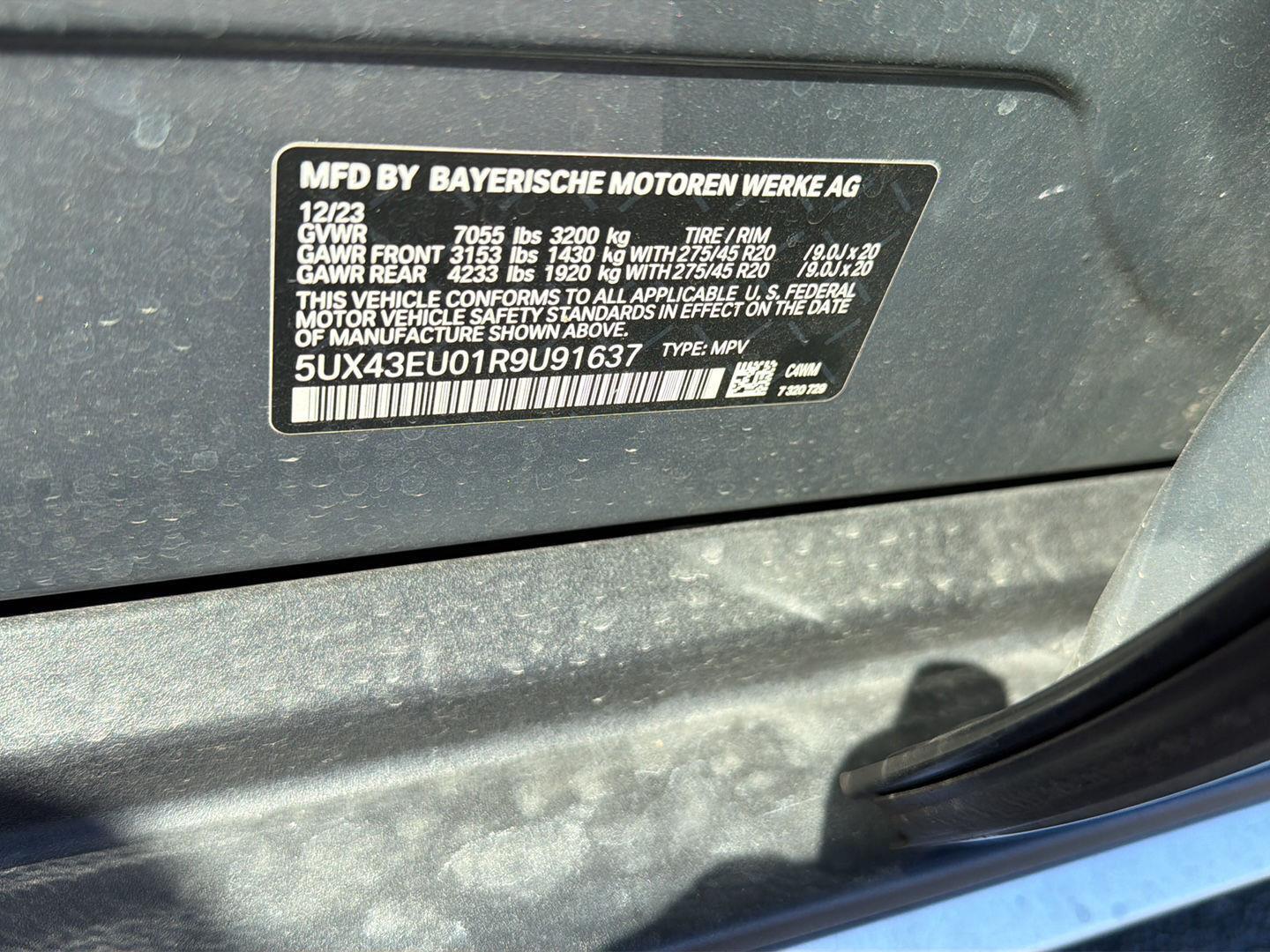 Used 2024 BMW X5 Sedan