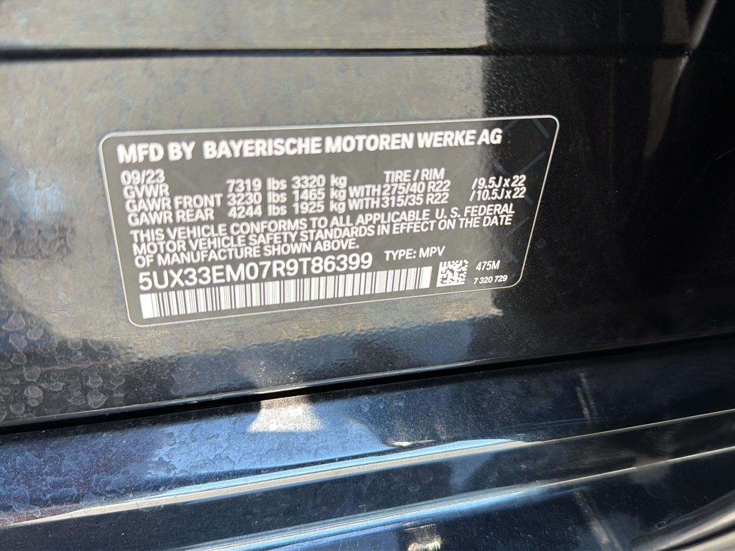 Used 2024 BMW X7 Sedan
