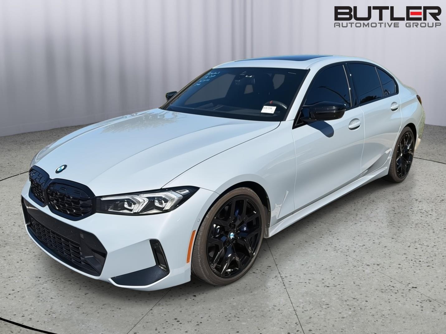 Gray (Brooklyn Grey Metallic) 2026 BMW 3 Series Sedan Rear-Wheel Drive Automatic