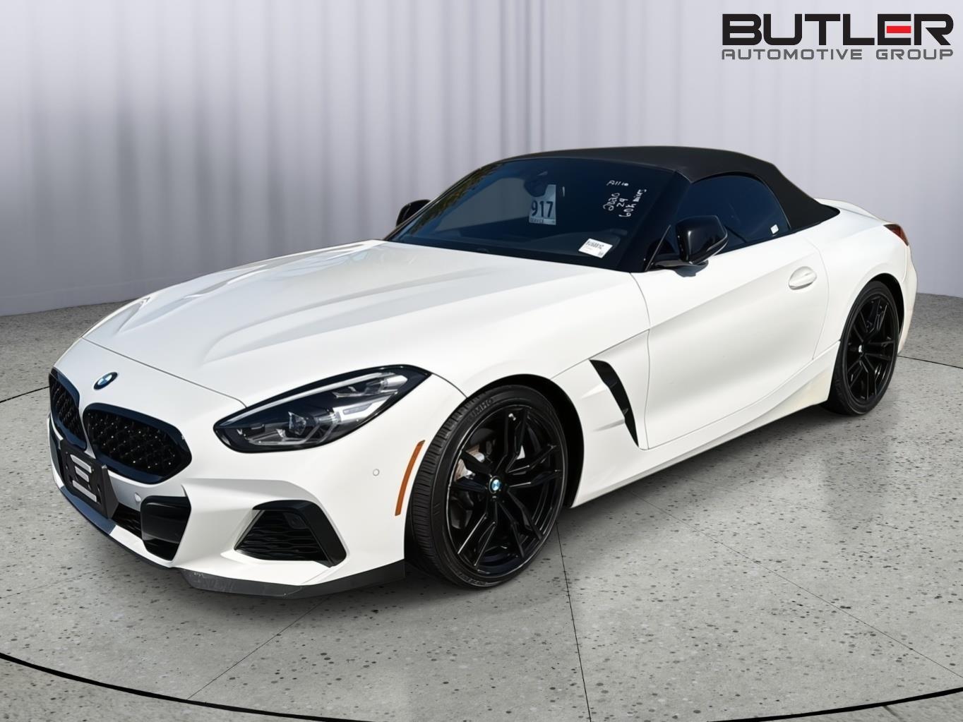 White 2020 BMW Z4 Convertible  