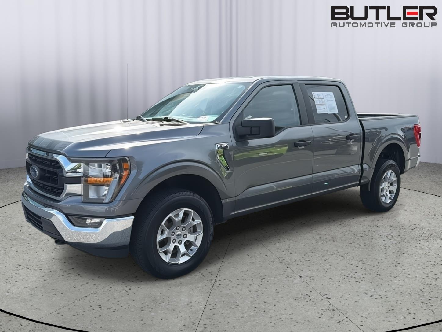 Carbonized Gray 2023 Ford F-150 Pickup Truck Four-Wheel Drive Automatic