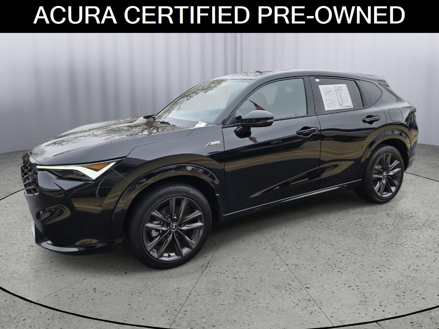 Crystal Black Pearl 2025 Acura ADX SH-AWD with A-SPEC Package SUV / Crossover All-Wheel Drive Continuously Variable Transmission