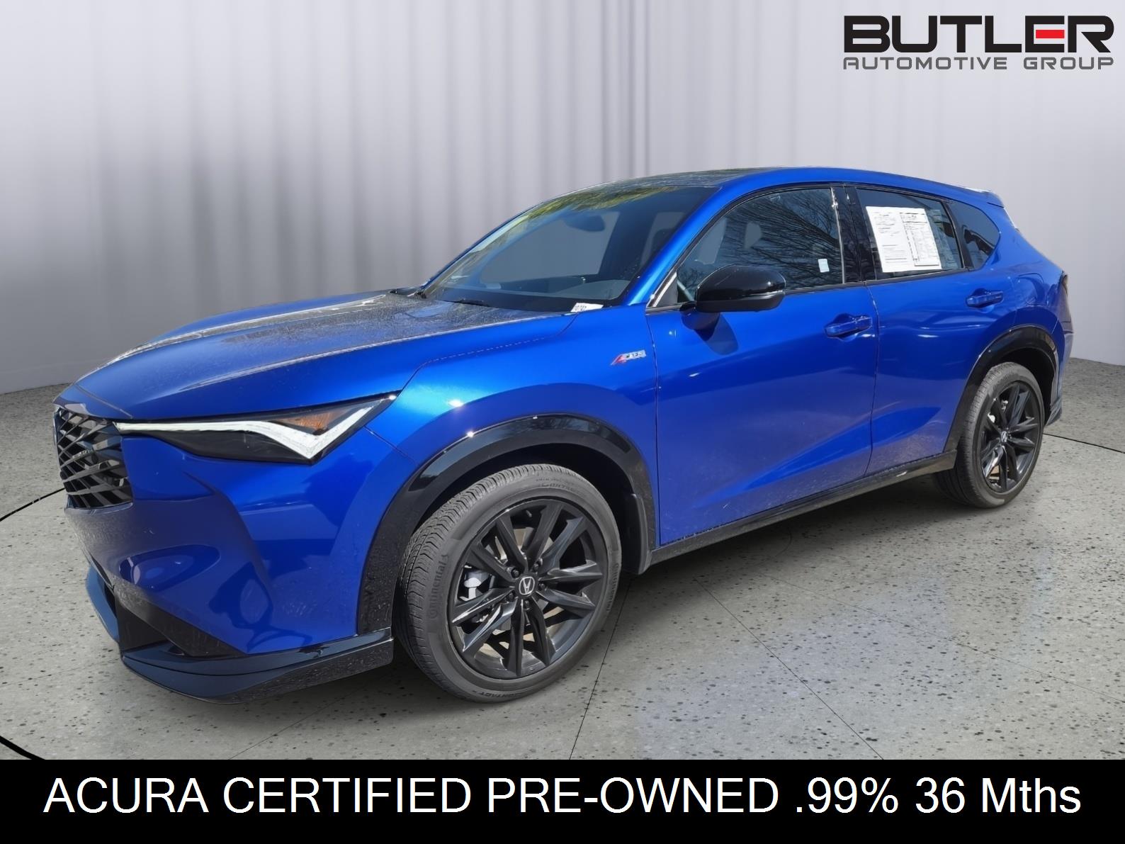 Adriatic Blue Sea Metallic 2025 Acura ADX FWD with A-SPEC and Advance Package SUV / Crossover Front-Wheel Drive Continuously Variable Transmission