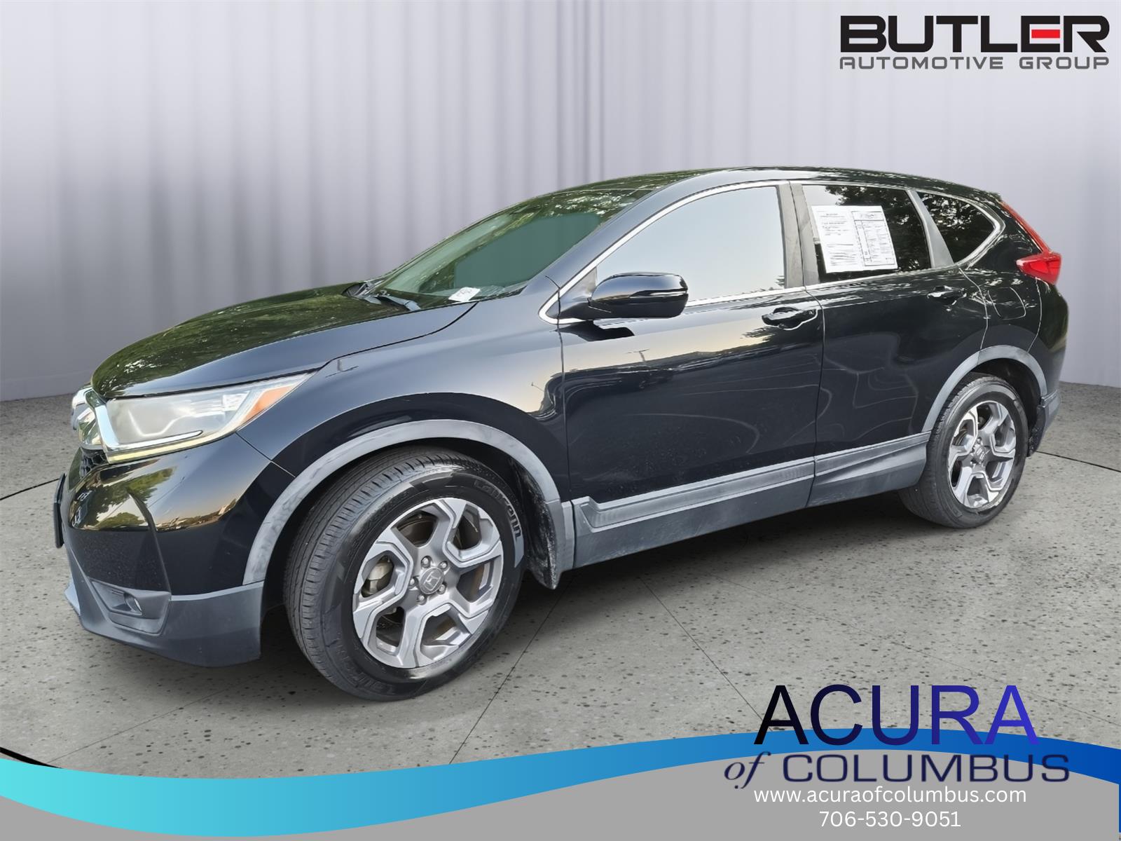 Crystal Black Pearl 2019 Honda CR-V EX-L FWD SUV / Crossover Front-Wheel Drive Continuously Variable Transmission