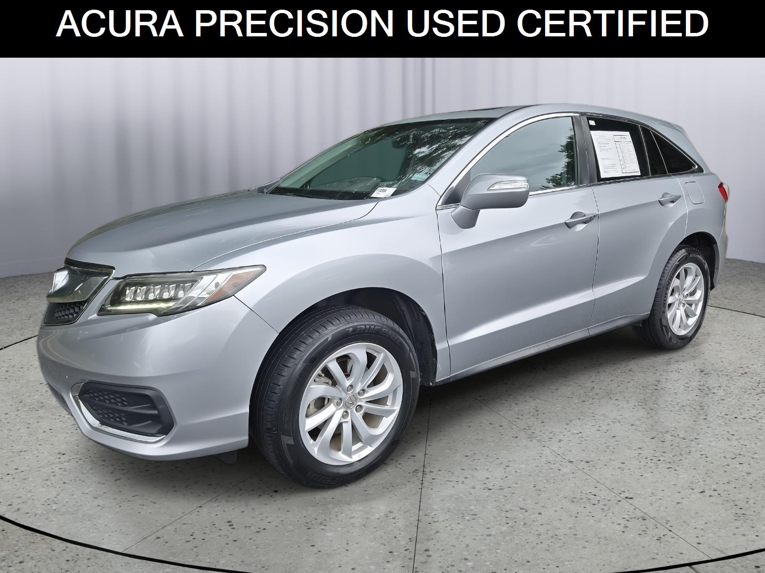 Lunar Silver Metallic 2017 Acura RDX SUV / Crossover Front-Wheel Drive Automatic