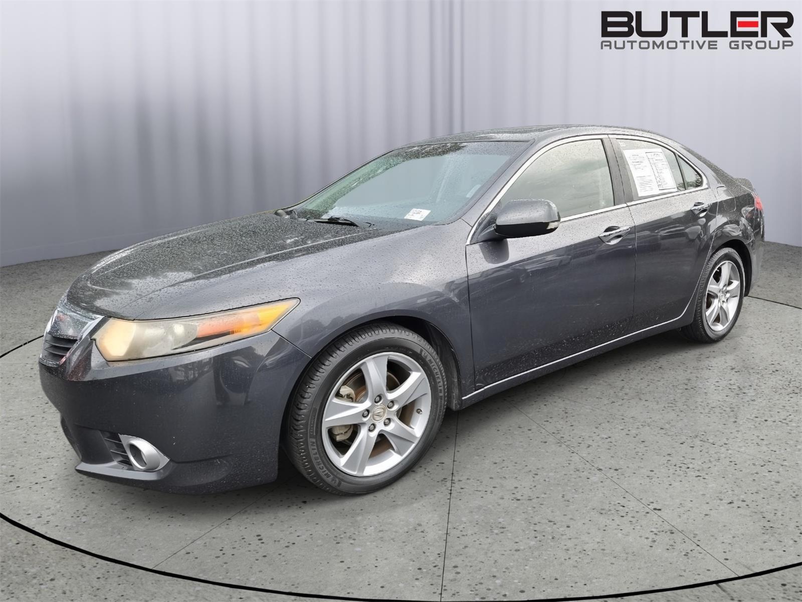 Gray (Graphite Luster Metallic) 2013 Acura TSX Sedan Front-Wheel Drive Automatic