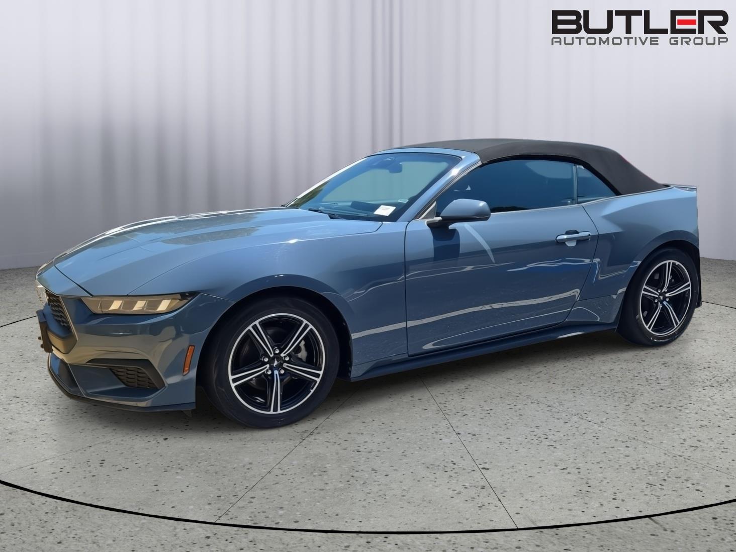 Vapor Blue 2025 Ford Mustang Convertible Rear-Wheel Drive Automatic