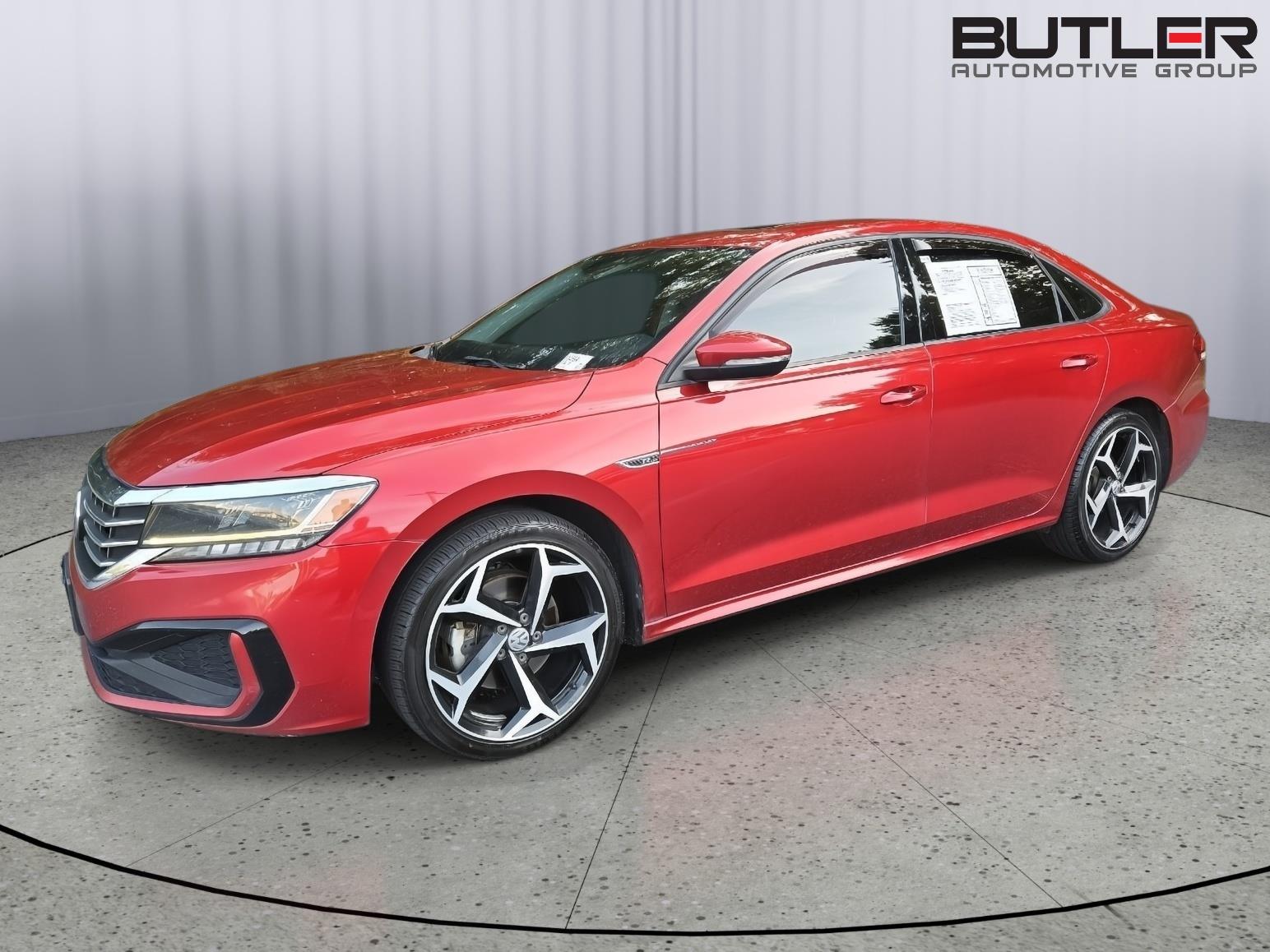 Aurora Red Metallic 2020 Volkswagen Passat Sedan Front-Wheel Drive Automatic