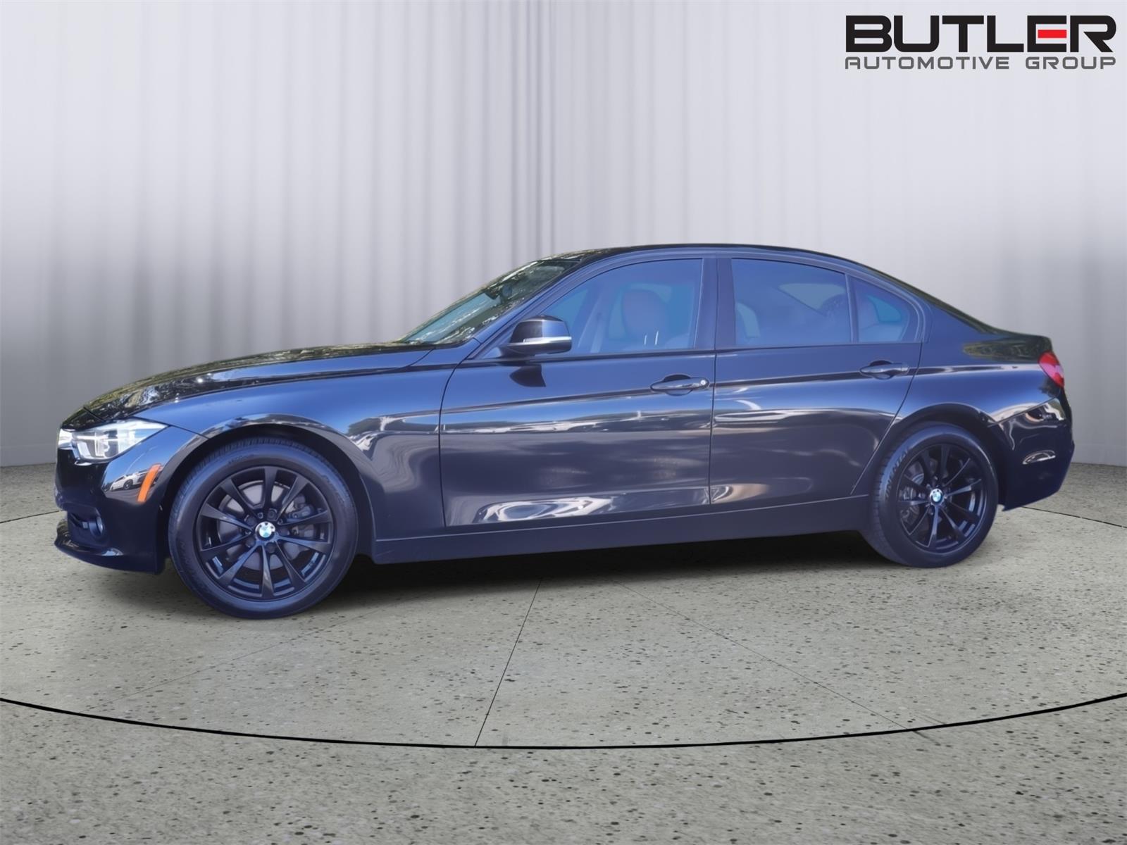 Black Sapphire Metallic 2018 BMW 3 Series Sedan Rear-Wheel Drive 8-Speed Automatic