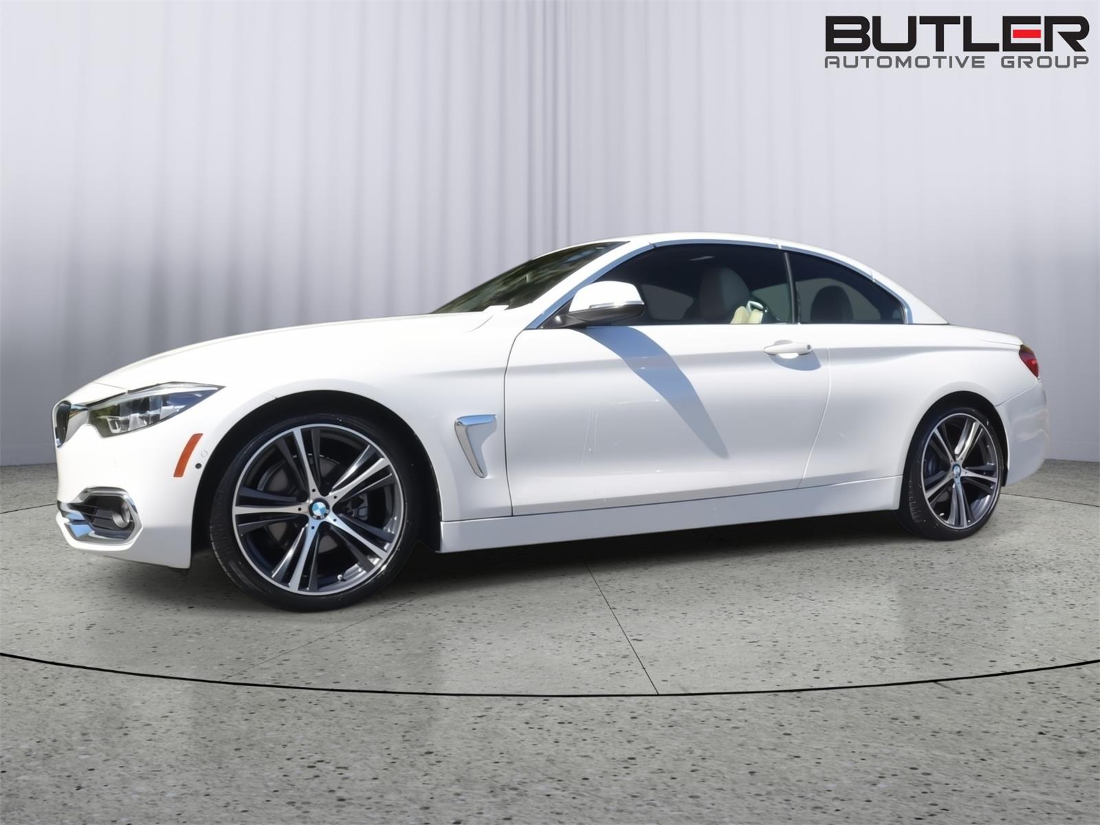 Mineral White Metallic 2020 BMW 4 Series Convertible Rear-Wheel Drive Automatic