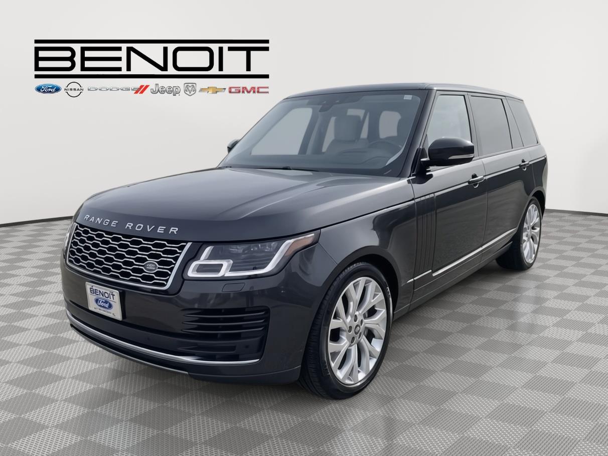 Gray (Carpathian Grey Premium Metallic) 2018 Land Rover Range Rover V8 Supercharged LWB 4WD SUV / Crossover All-Wheel Drive Automatic
