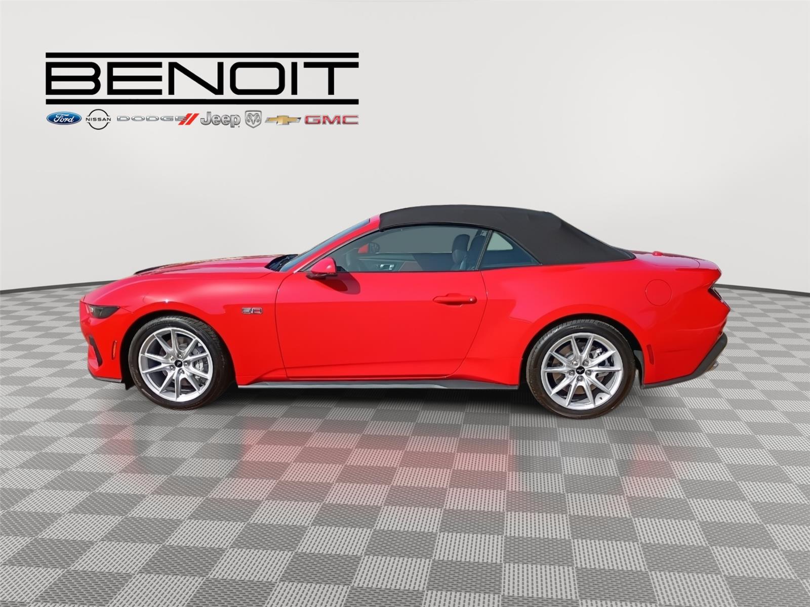 Race Red 2026 Ford Mustang Convertible Rear-Wheel Drive 6-Speed Manual