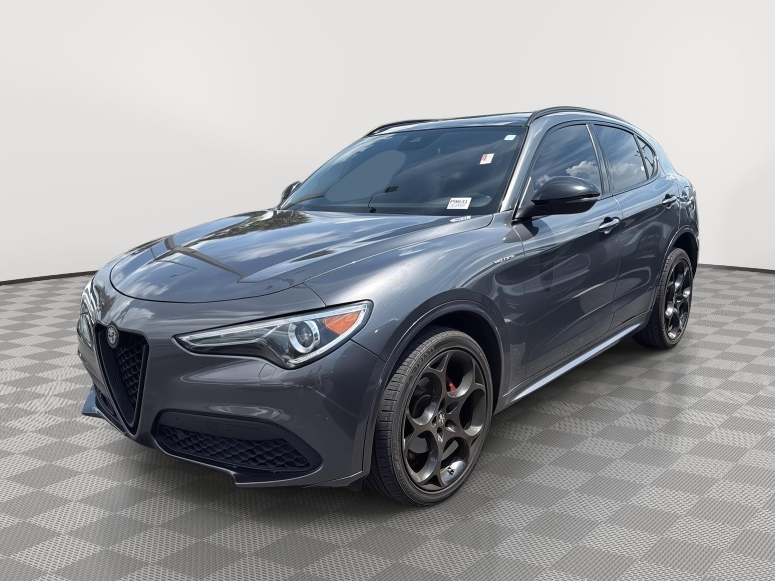 Vesuvio Gray Metallic 2022 Alfa Romeo Stelvio Veloce AWD SUV / Crossover All-Wheel Drive Automatic