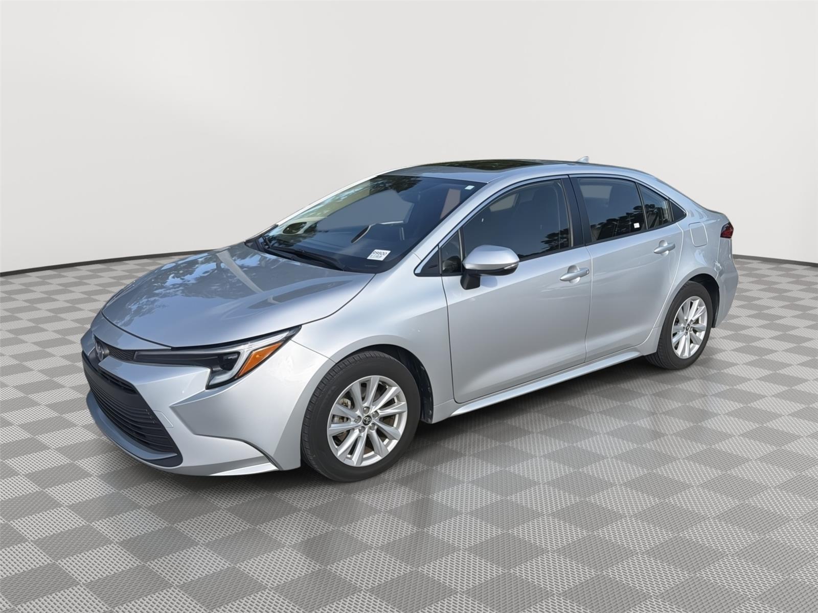 Classic Silver Metallic 2025 Toyota Corolla Hybrid Sedan Front-Wheel Drive Continuously Variable Transmission