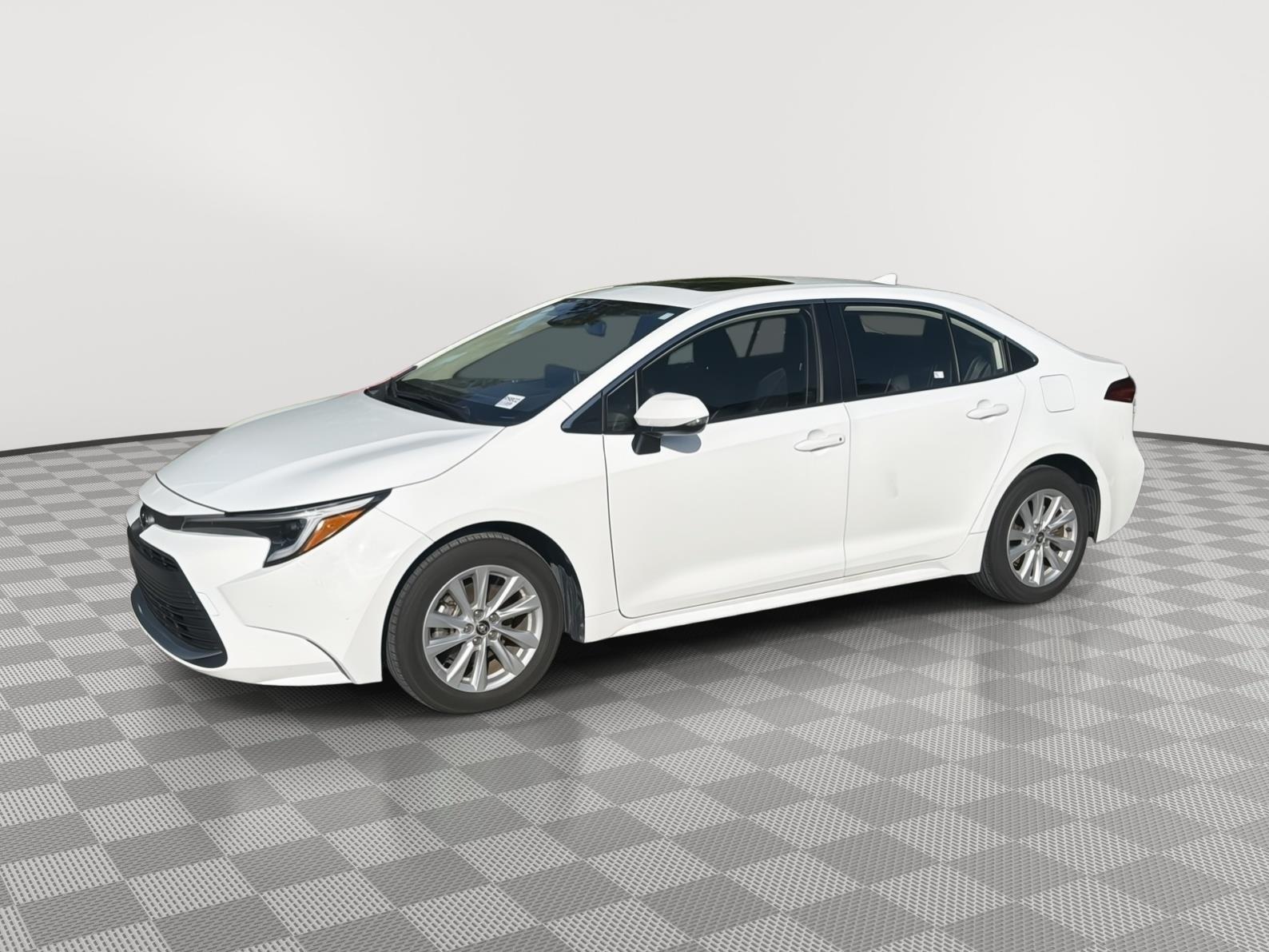 Ice Cap 2025 Toyota Corolla Hybrid Sedan Front-Wheel Drive Continuously Variable Transmission