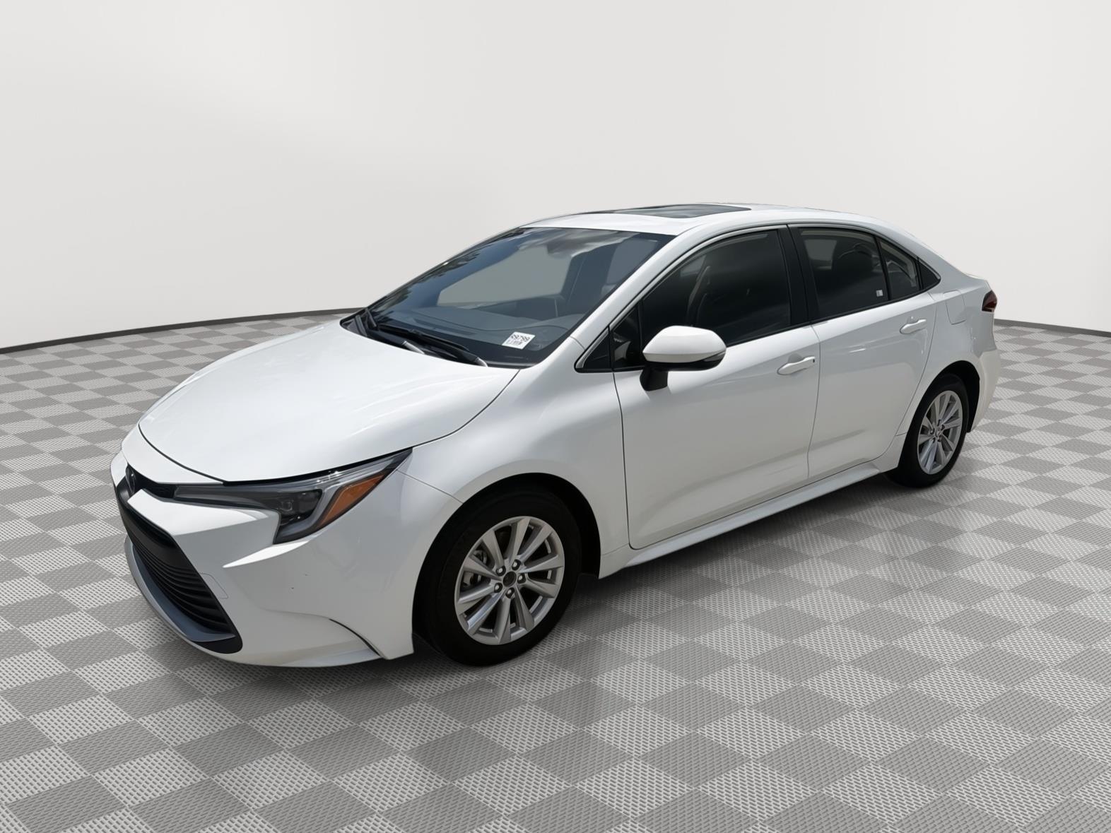 Ice Cap 2025 Toyota Corolla Hybrid Sedan Front-Wheel Drive Continuously Variable Transmission
