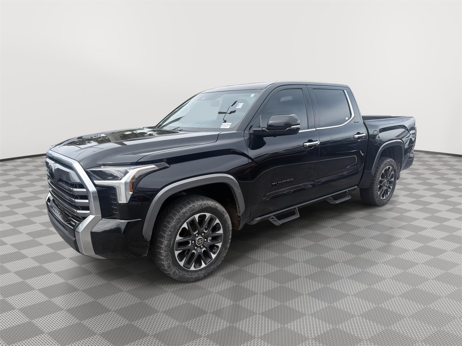 Midnight Black Metallic 2023 Toyota Tundra Pickup Truck Four-Wheel Drive Automatic