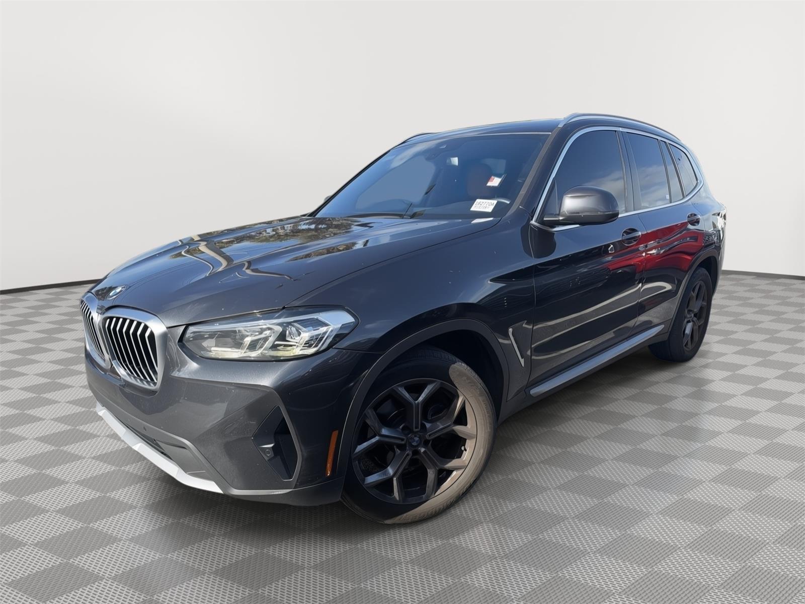 Gray 2022 BMW X3 SUV / Crossover Rear-Wheel Drive