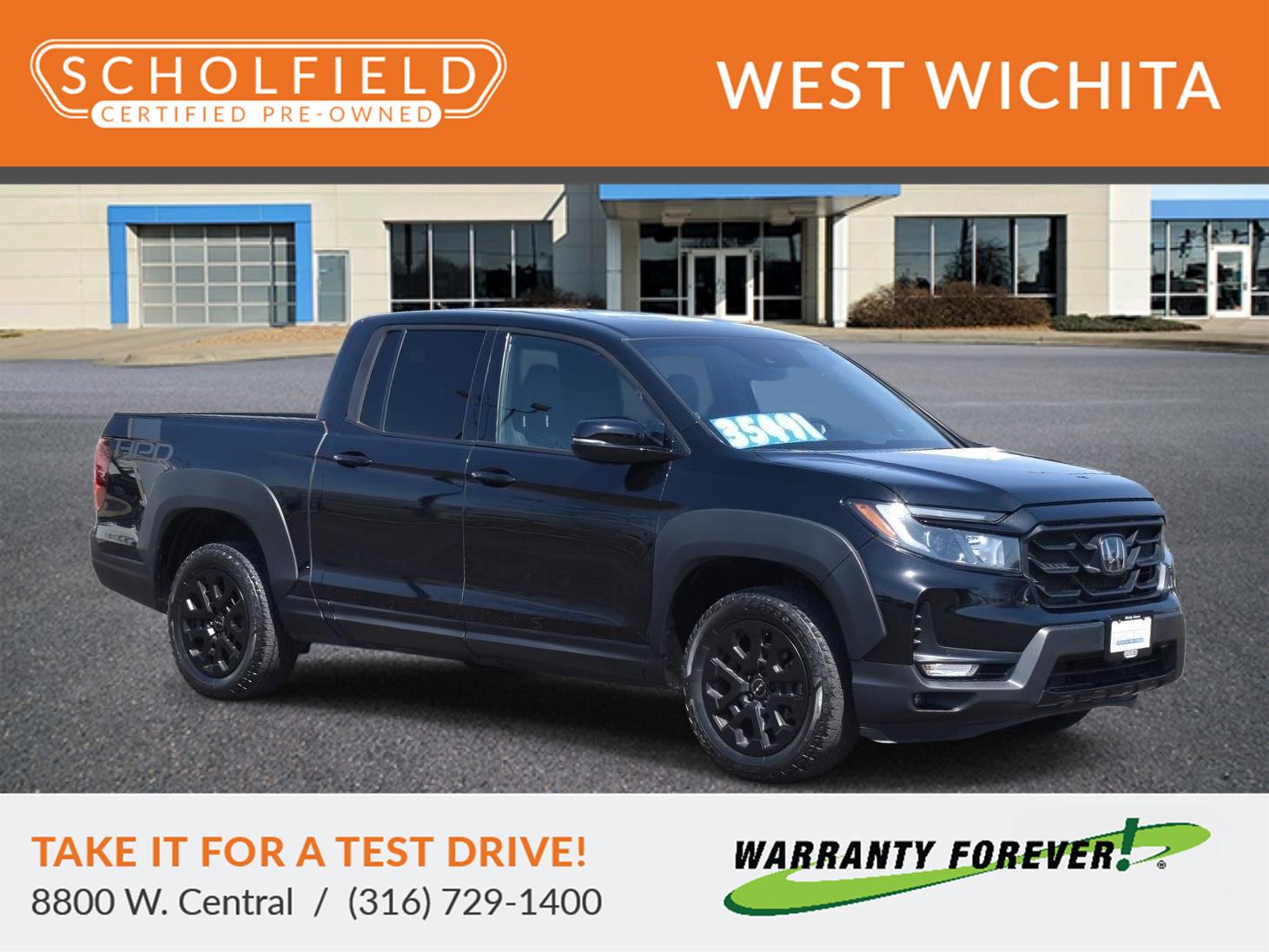 2023 Honda Ridgeline Black Edition