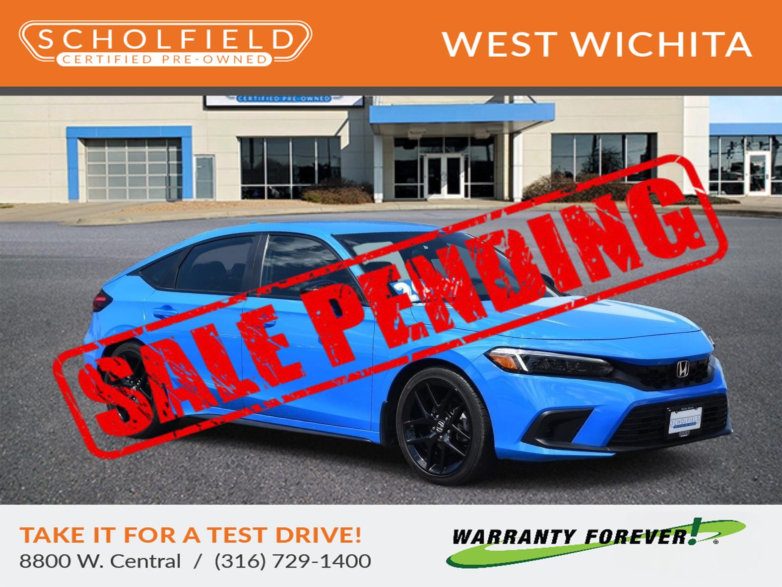 Boost Blue Pearl 2024 Honda Civic Hatchback Sport FWD Hatchback Front-Wheel Drive Continuously Variable Transmission
