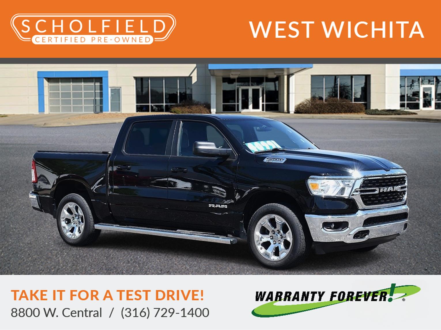 2022 RAM 1500 Big Horn/Lone Star 4x4 Crew Cab 5'7's photo