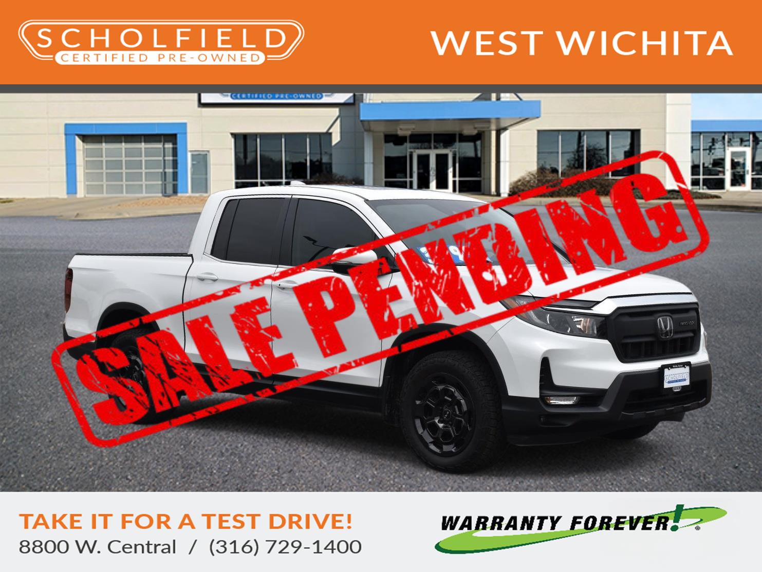 Platinum White Pearl 2025 Honda Ridgeline Pickup Truck All-Wheel Drive Automatic