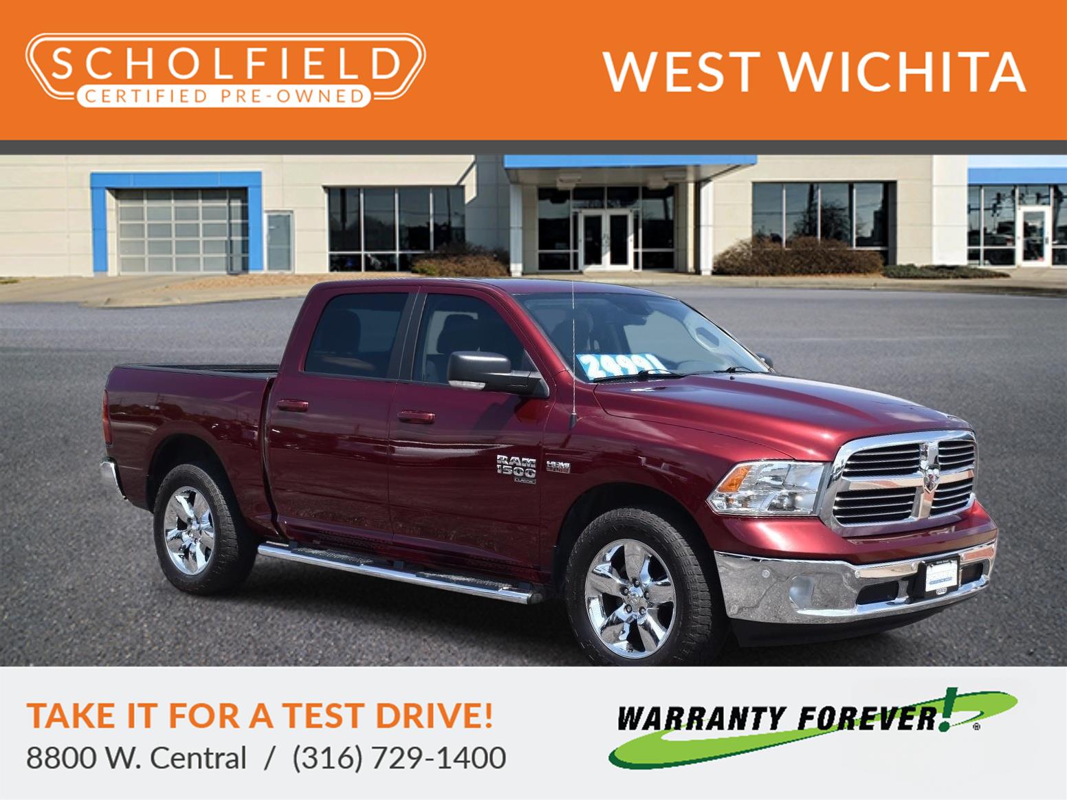 2019 RAM 1500 Classic Big Horn 4x4 Crew Cab 5'7's photo
