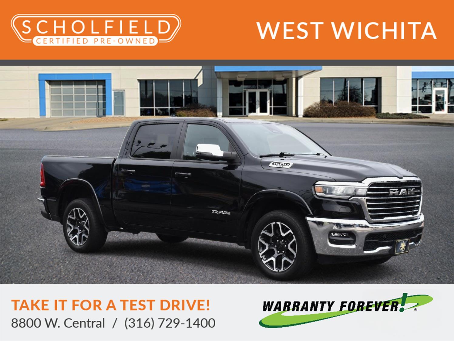 2025 RAM 1500 Laramie 4x4 Crew Cab 5'7's photo
