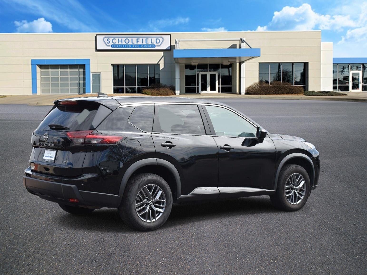 2024 Nissan Rogue S Super Black - Scholfield Honda - Image 3