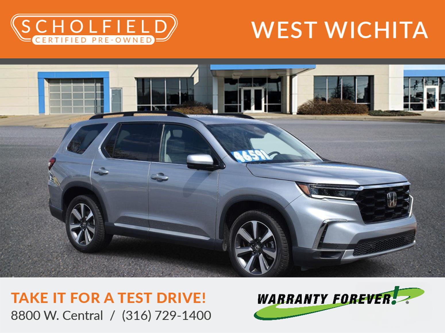 Lunar Silver Metallic 2025 Honda Pilot SUV / Crossover All-Wheel Drive Automatic