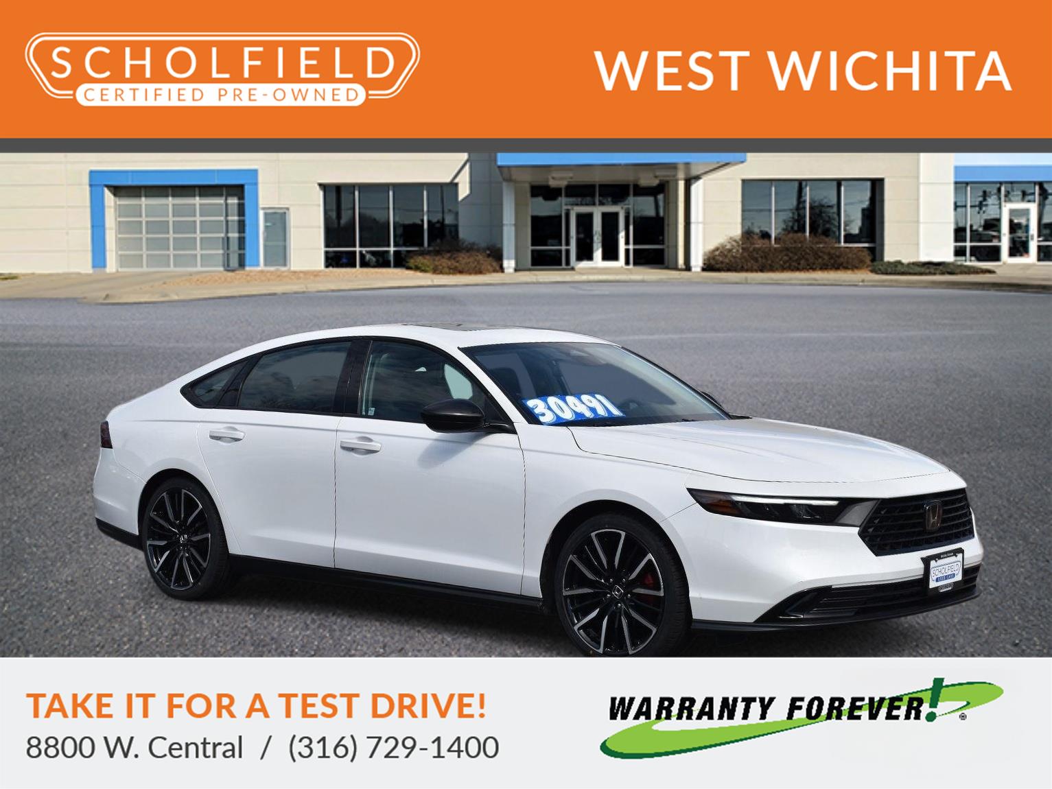 2026 Honda Accord Sedan SE Platinum White Pearl - Scholfield Honda - Image 1