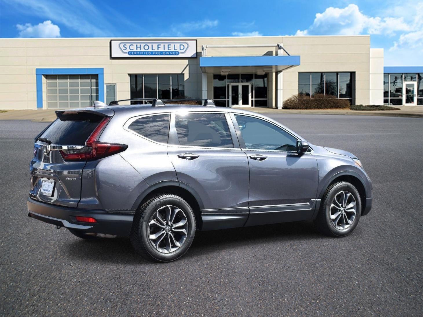 2022 Honda CR-V EX Modern Steel Metallic - Scholfield Honda - Image 3