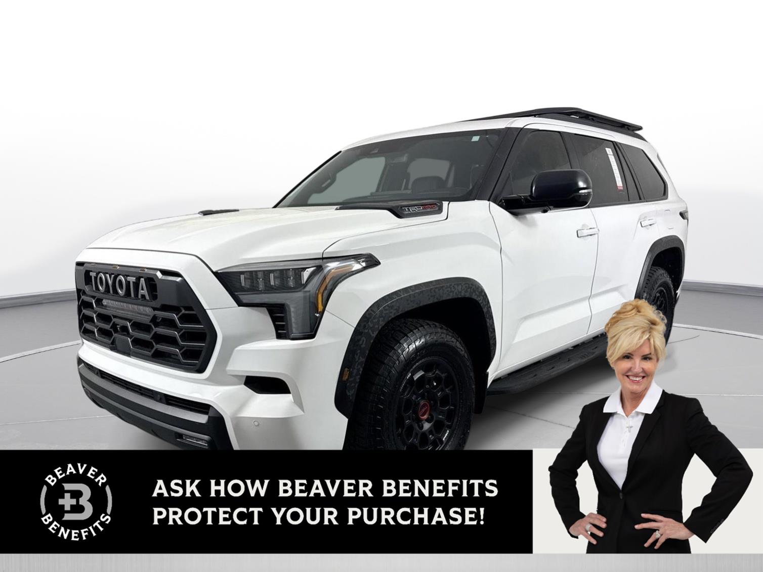 Ice Cap 2025 Toyota Sequoia TRD Pro 4WD SUV / Crossover Four-Wheel Drive Automatic