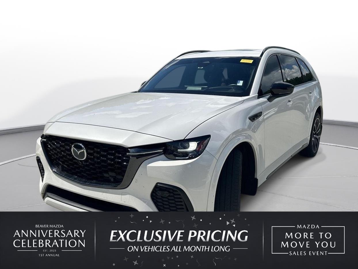 Rhodium White Premium 2025 Mazda CX-70 SUV / Crossover All-Wheel Drive Automatic