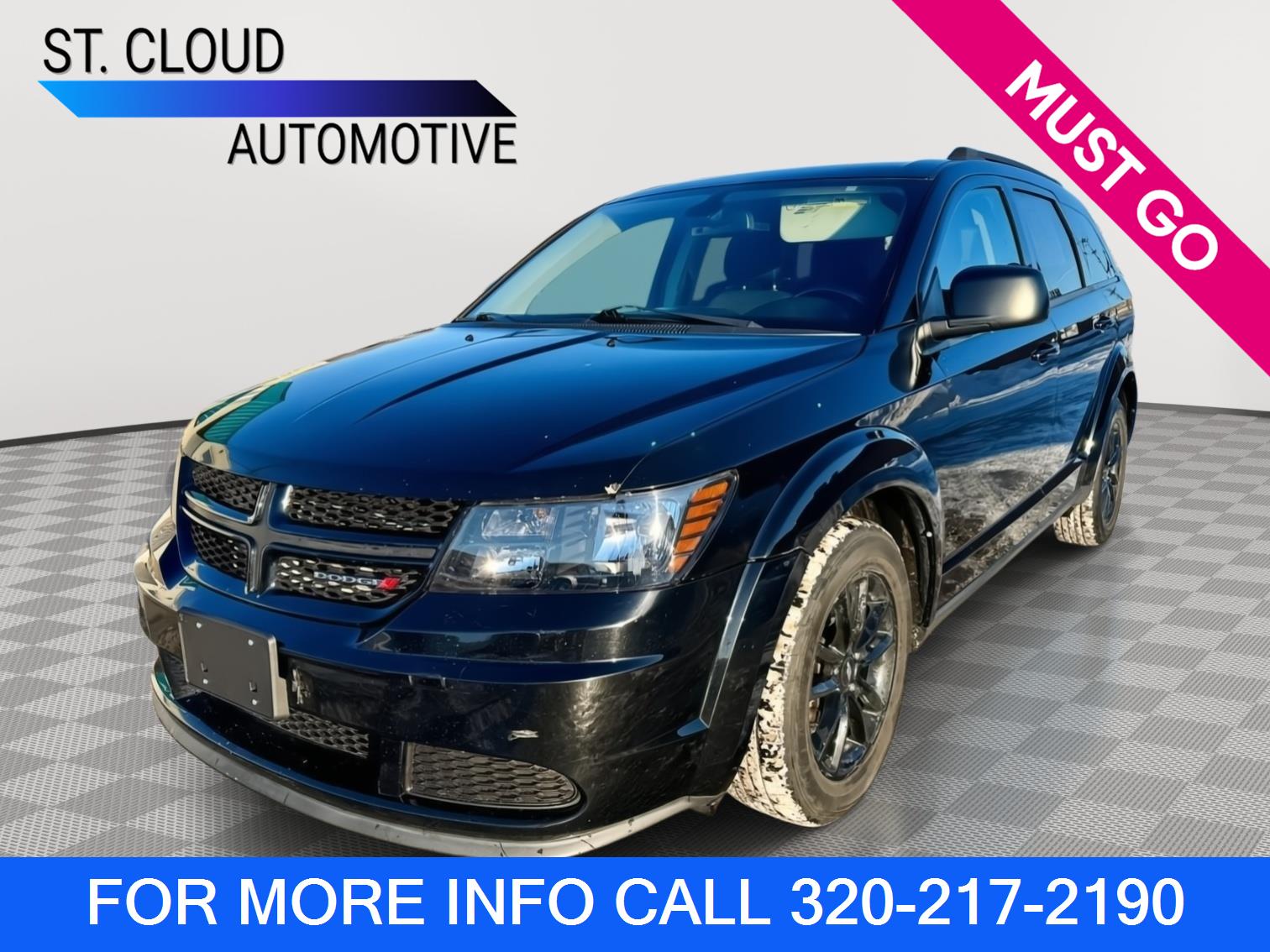 Pitch Black Clearcoat 2020 Dodge Journey SE Value FWD SUV / Crossover Front-Wheel Drive 4-Speed Automatic
