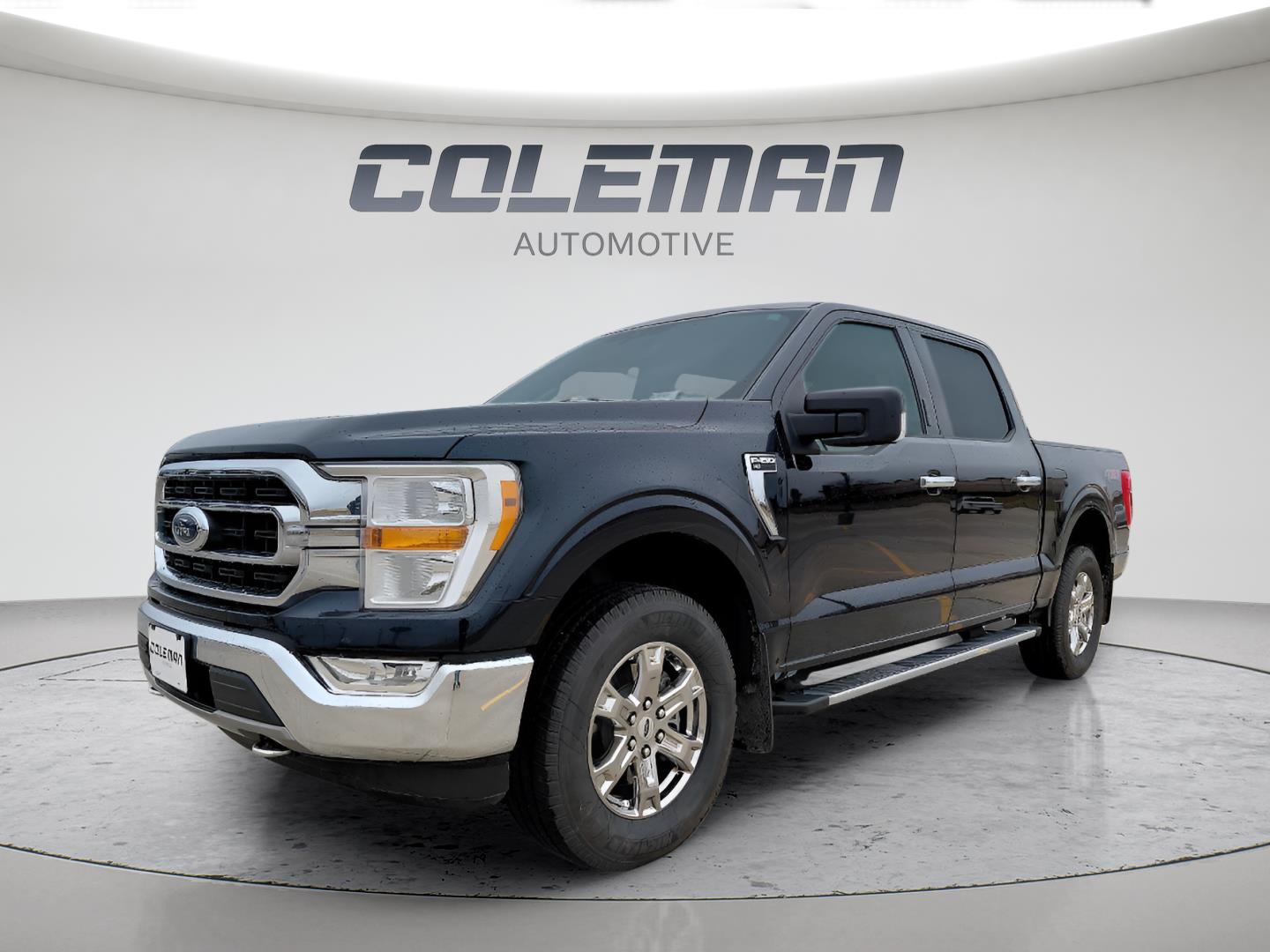 Antimatter Blue 2021 Ford F-150 Pickup Truck Four-Wheel Drive Automatic