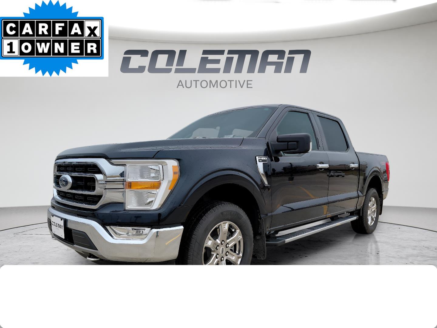 Antimatter Blue 2021 Ford F-150 Pickup Truck Four-Wheel Drive Automatic