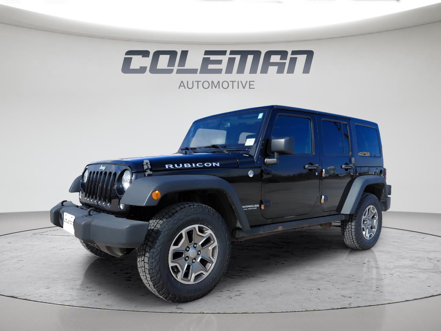 Black Clearcoat 2015 Jeep Wrangler Unlimited Rubicon 4WD SUV / Crossover Four-Wheel Drive 5-Speed Automatic